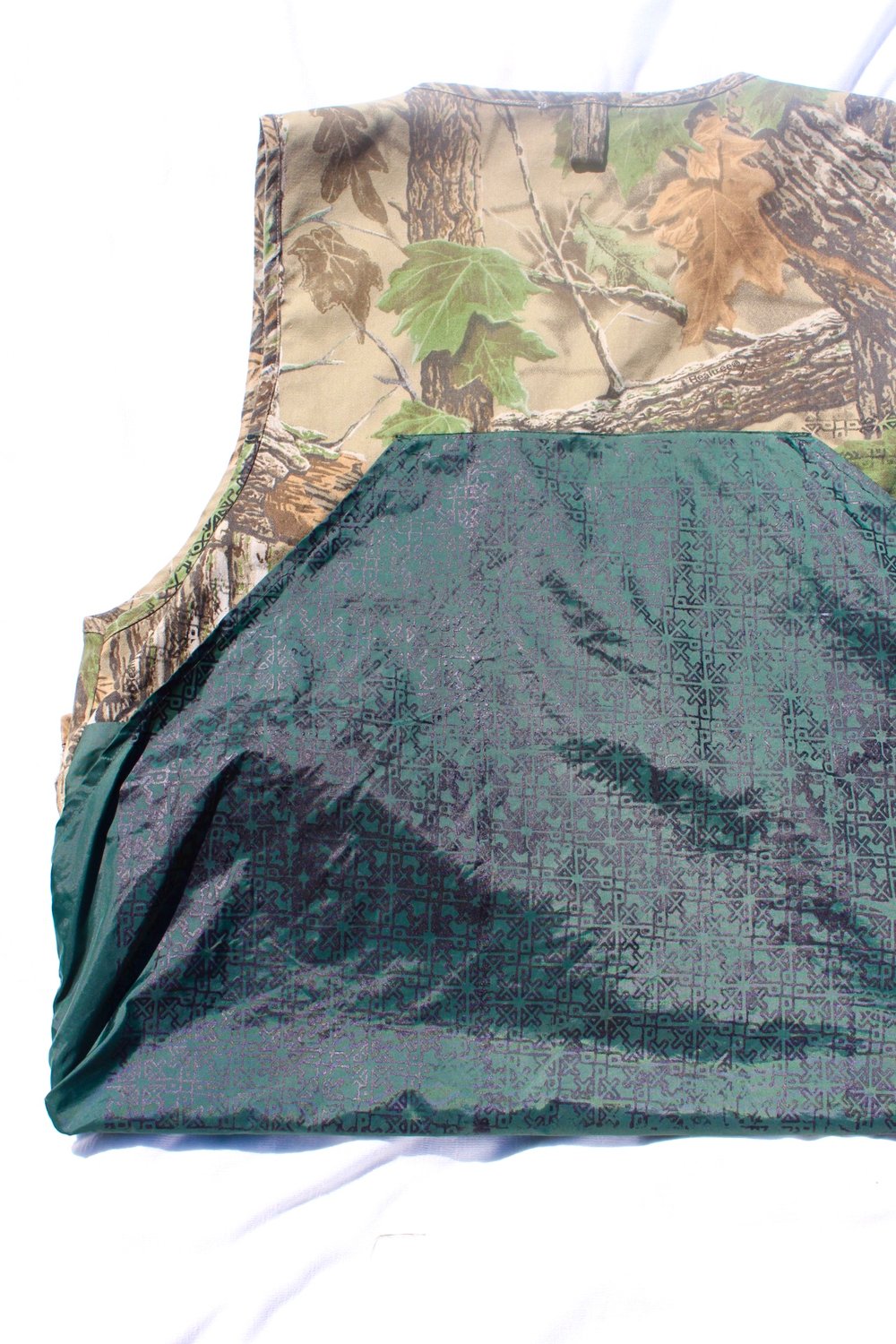 the hide and seek vest in camo