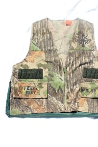 Image of the hide and seek vest in camo 