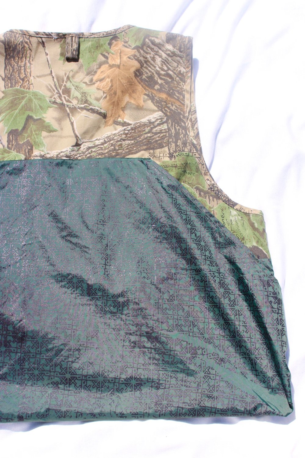 the hide and seek vest in camo 