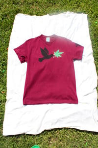 Image of tree over there tee in maroon