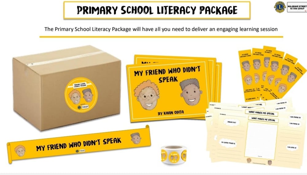 Image of Primary School Literacy Package - My Friend Who didn't Speak