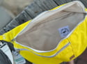Yellow large bum bag
