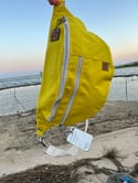 Yellow large bum bag