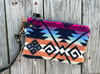 Multicolor Pendleton clutch 