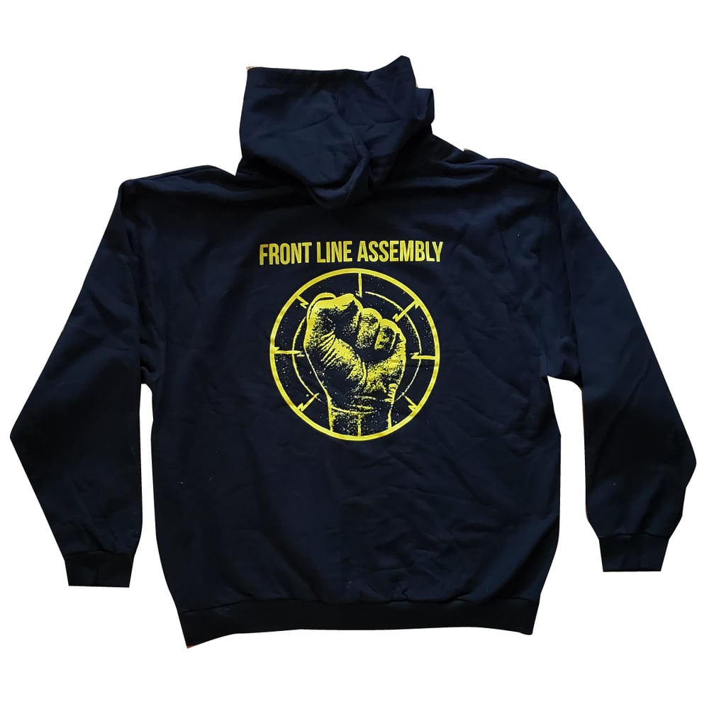 FRONT LINE ASSEMBLY - 2022 US Tour / Hoodie - Classic Fist