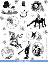 Image 1 of INK IS MY BLOOD STICKERS