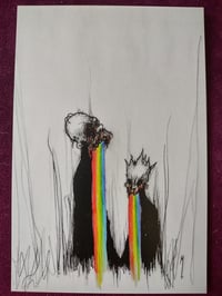 Rainbow vomit