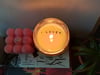 Hidden message candle