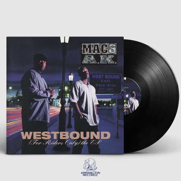 Image of Mac & A.K. ‎– Westbound (For Riders Only) The EP
