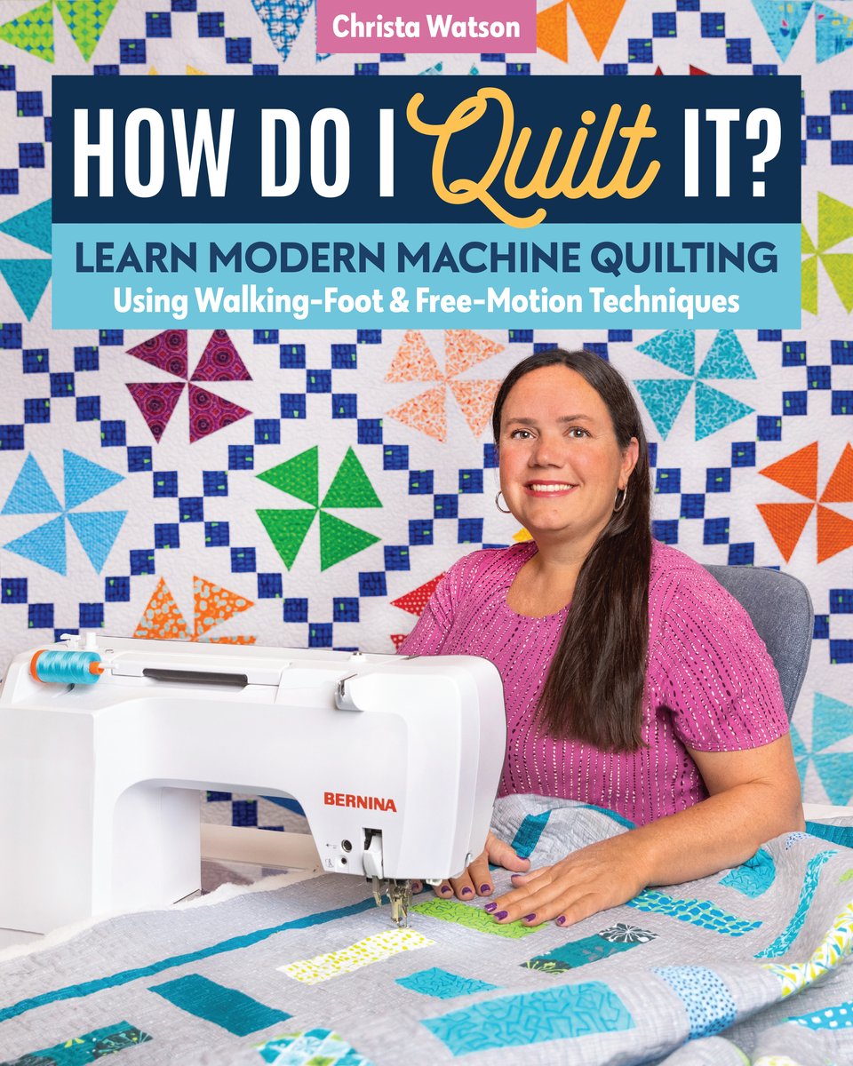 Yes, You Can Quilt With Rulers on a Home Machine – Christa Quilts