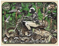 Image 1 of Weird In The Woods poster for Hinterland Empire, artwork by Caitlin Mattisson