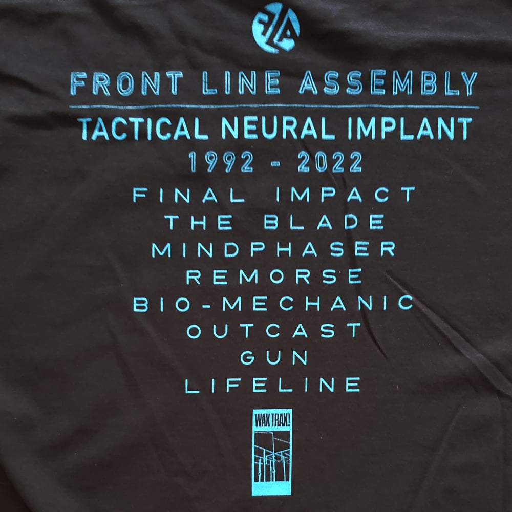 FRONT LINE ASSEMBLY - 2022 US Tour / TNI 30th Anniversary Long Sleeve VERY LIMITED