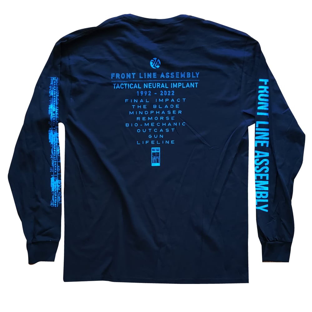 FRONT LINE ASSEMBLY - 2022 US Tour / TNI 30th Anniversary Long Sleeve VERY LIMITED