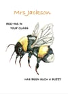 Bee teacher print