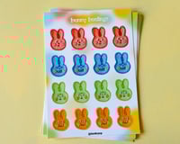 Image 3 of Bunny Beelings Sticker Sheet