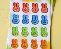 Image 4 of Bunny Beelings Sticker Sheet