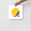 Bird 1 (Yellow) - Poster 