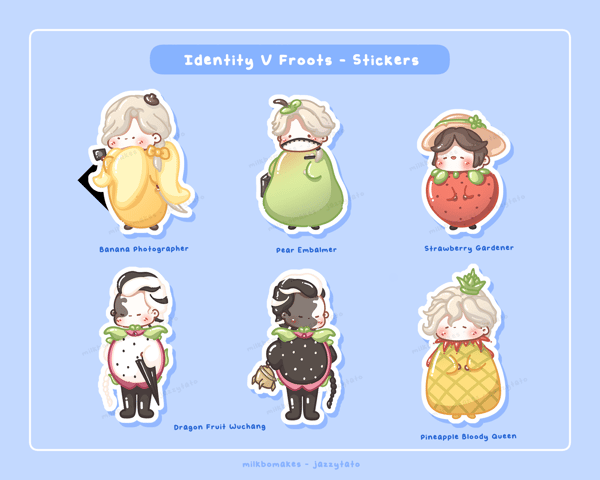 Image of Identity V - Froot Stickers