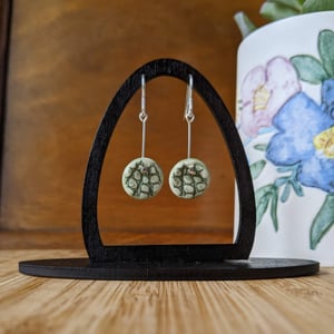 Image of Round Drop Earrings