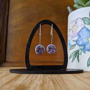 Image of Round Drop Earrings