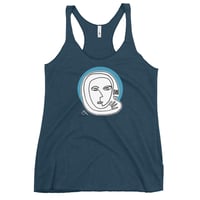 Image 2 of Women's Racerback Love Found (Blue)