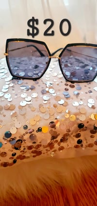 Image 2 of Black Frames Trimmed in Gold