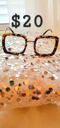 Image 2 of Clear Leopard Glam Frames 