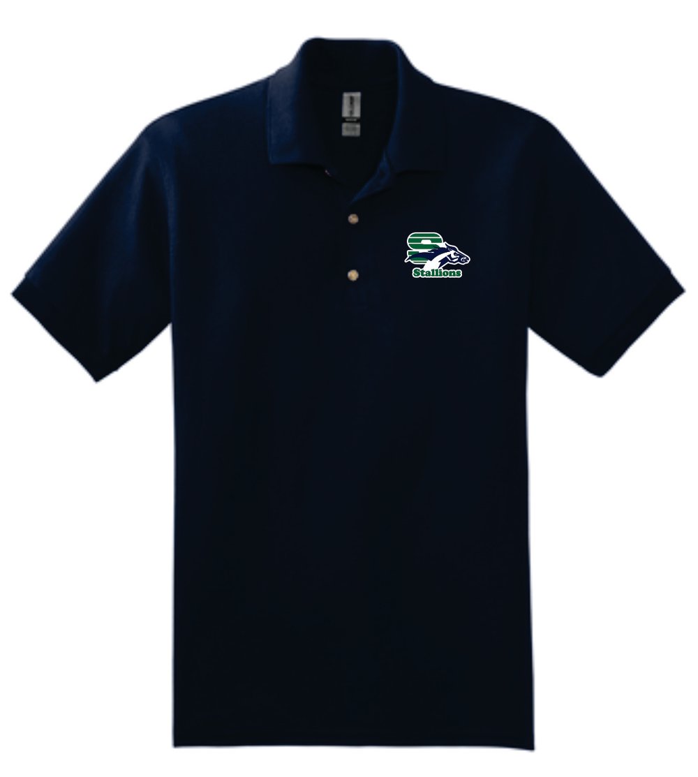 Image of SLIDER NAVY POLO