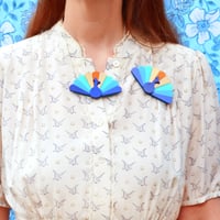 Image 4 of Peacock Brooch or Necklace