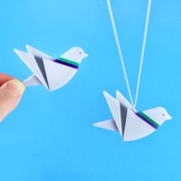 Image 1 of Pigeon Brooch or Necklace