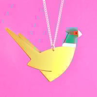 Image 3 of Pheasant Brooch or Necklace