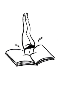 Image 3 of Bolsa "Salto lectora"