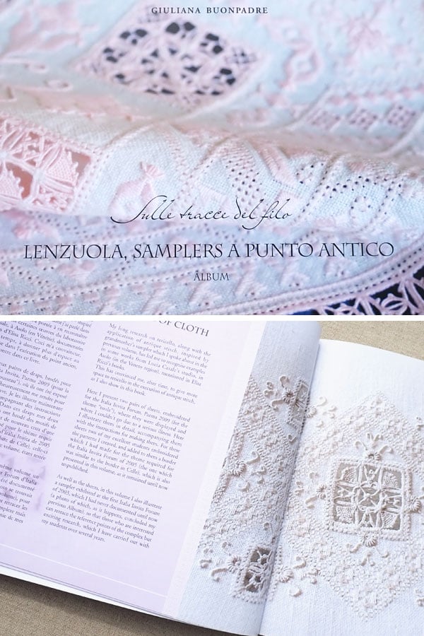 Image of Lenzuola, Samplers a Punto Antico by Giuliana Buonpadre