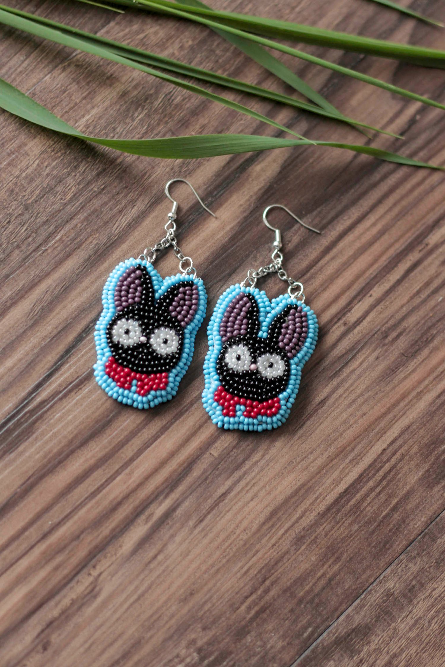 Image of Jiji Indigenous Beaded Earrings