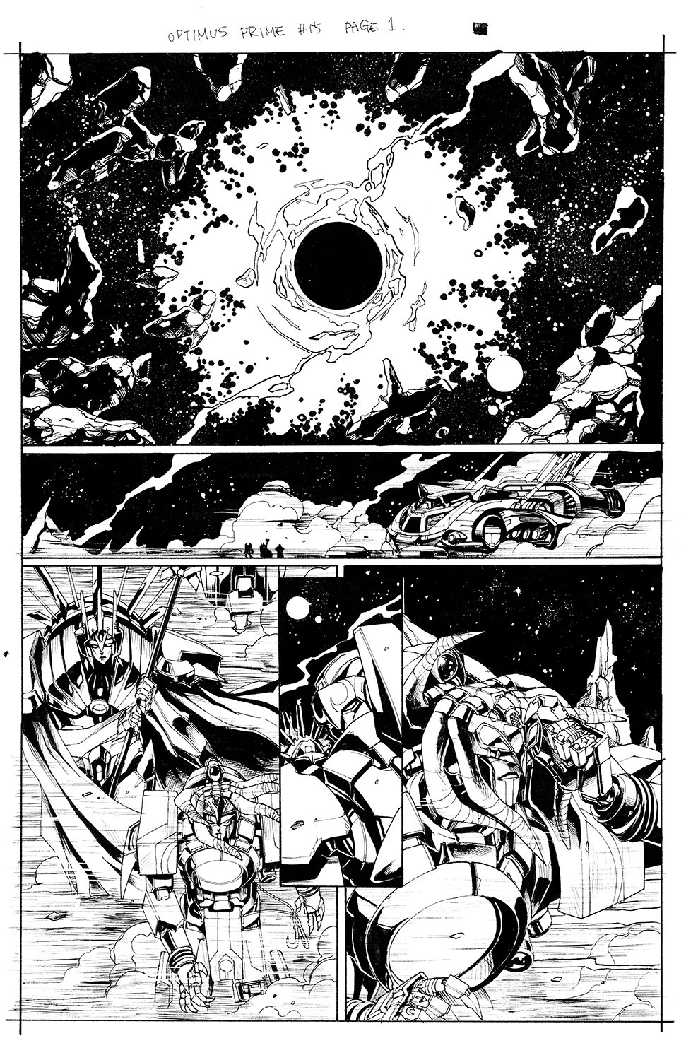 Optimus Prime #15 Page 01
