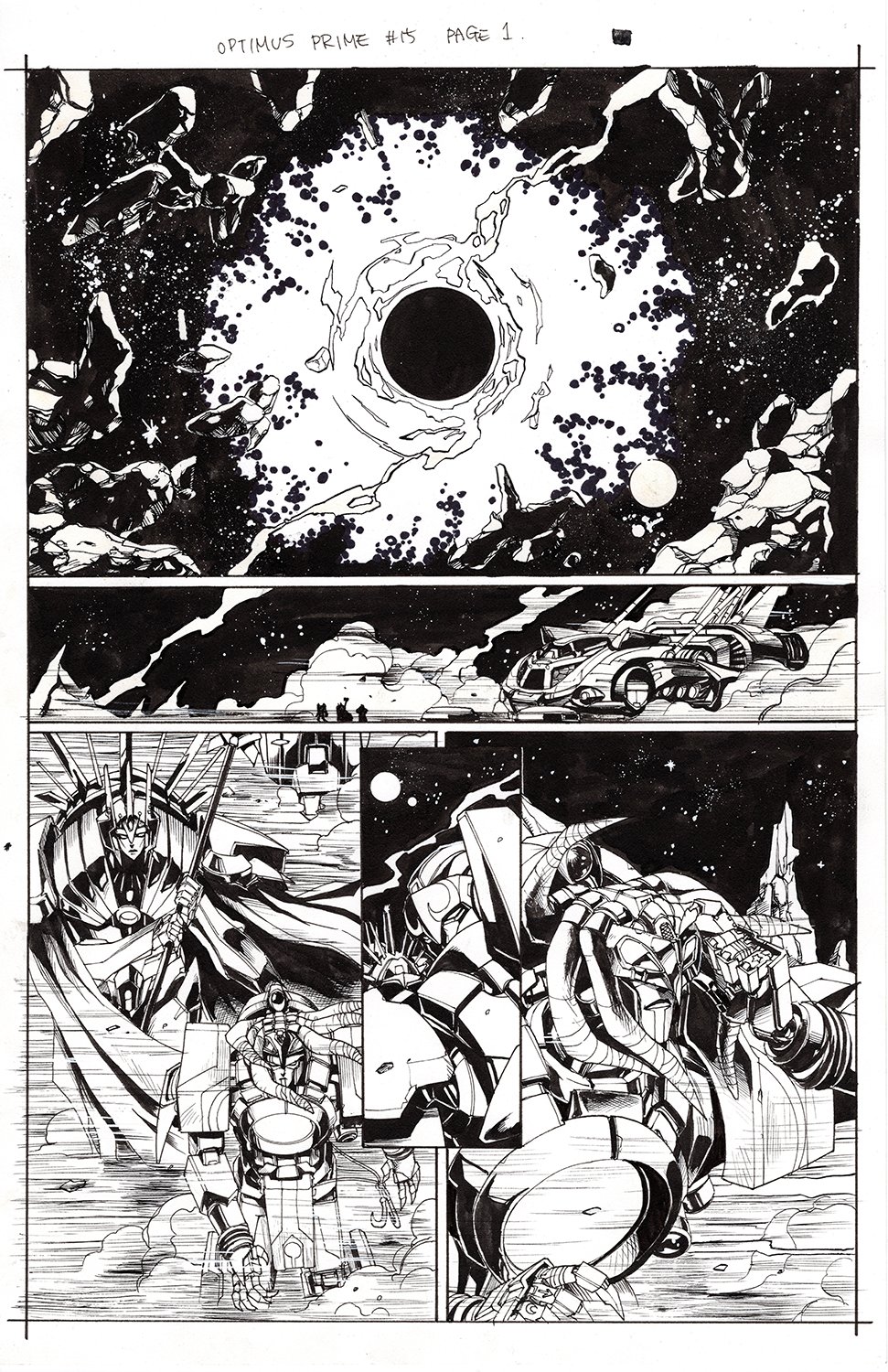 Optimus Prime #15 Page 01