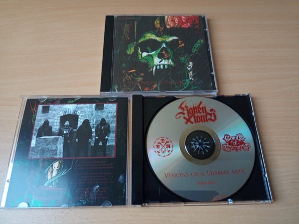 Image of ROTTEN TOMB - Visions of a Dismal Fate CD