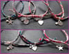Fleur Liberty cord bracelets 