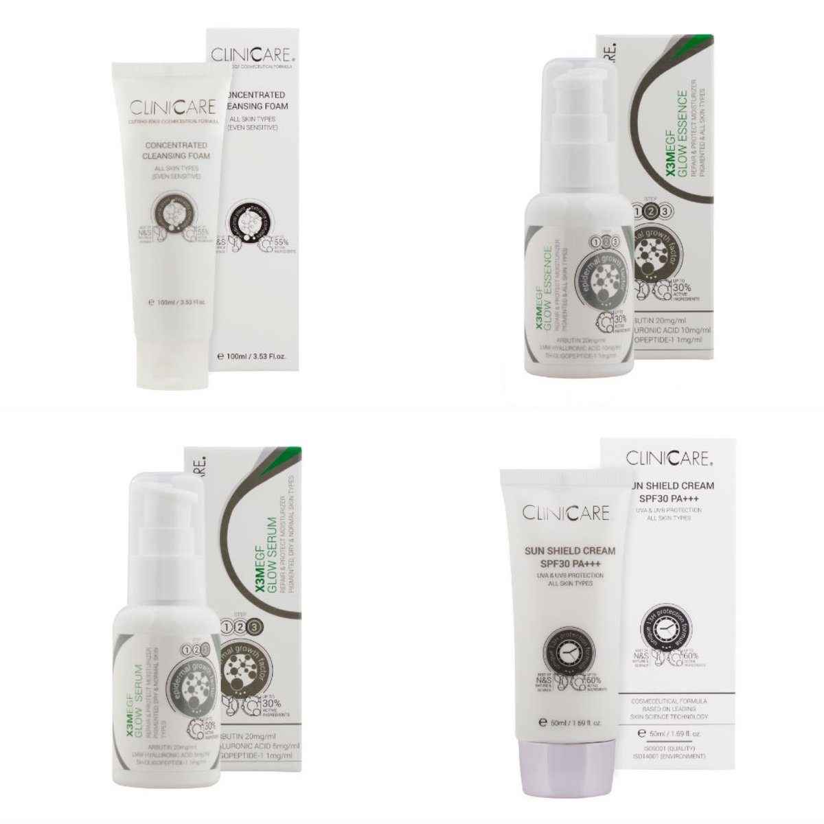 Image of CLINICARE AT HOME SKIN CARE SET - GLOW