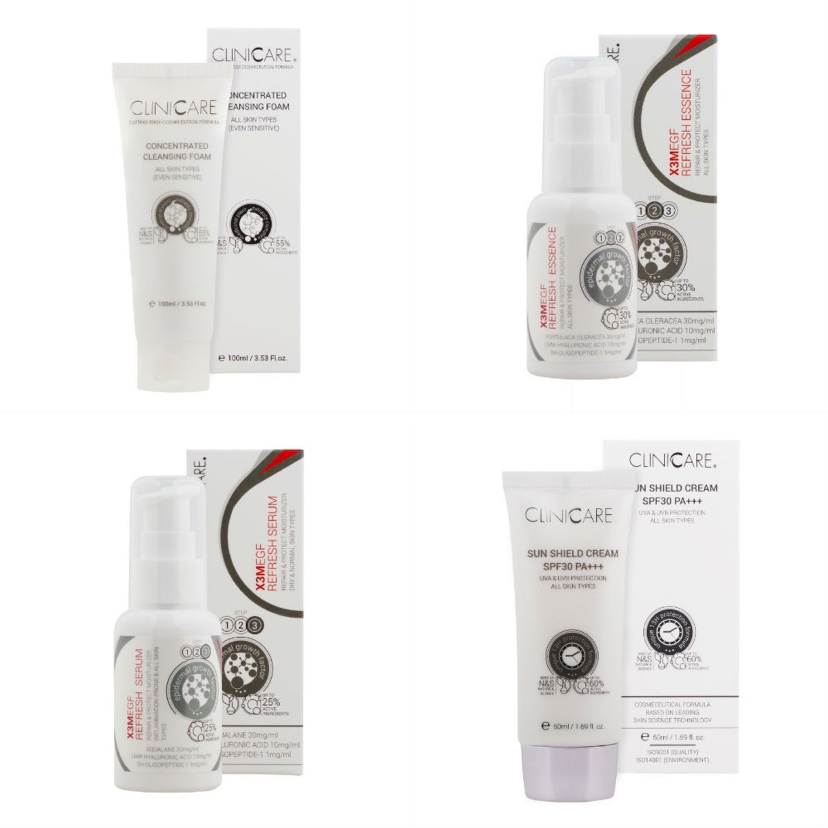 Image of CLINICARE AT HOME SKIN CARE SET - REFRESH