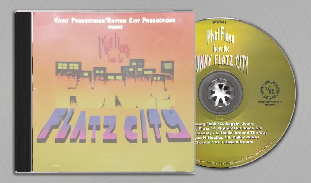 Image of CD: Phat Flava From The Funky Flatz City 1995-2022 Reissue (Fairfield,CA)