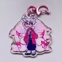 Image 4 of Kitsune Fugo - Epoxy Acrylic Charm