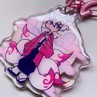 Image 2 of Kitsune Fugo - Epoxy Acrylic Charm
