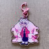 Image 1 of Kitsune Fugo - Epoxy Acrylic Charm