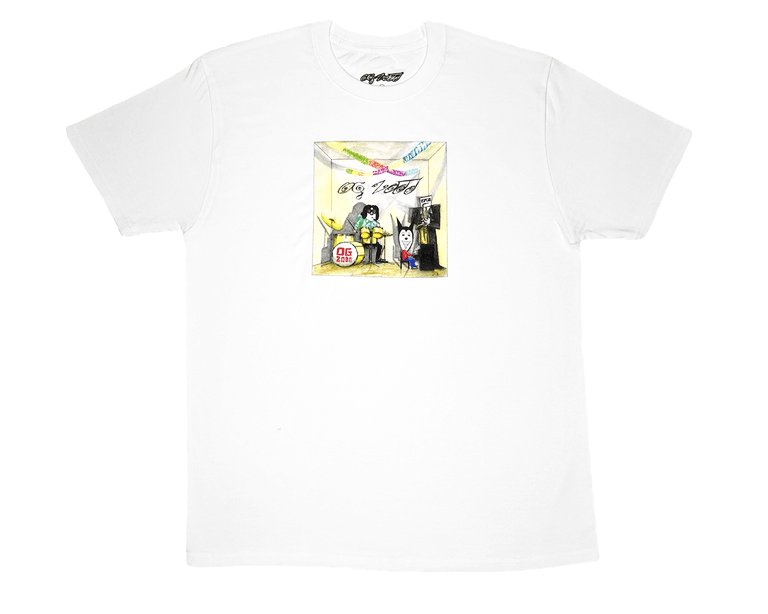 Image of "Jazz Band" T-shirt *** White