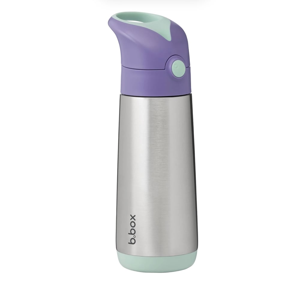 B. Box Insulated Drink Bottle 500mls Lilac Pop
