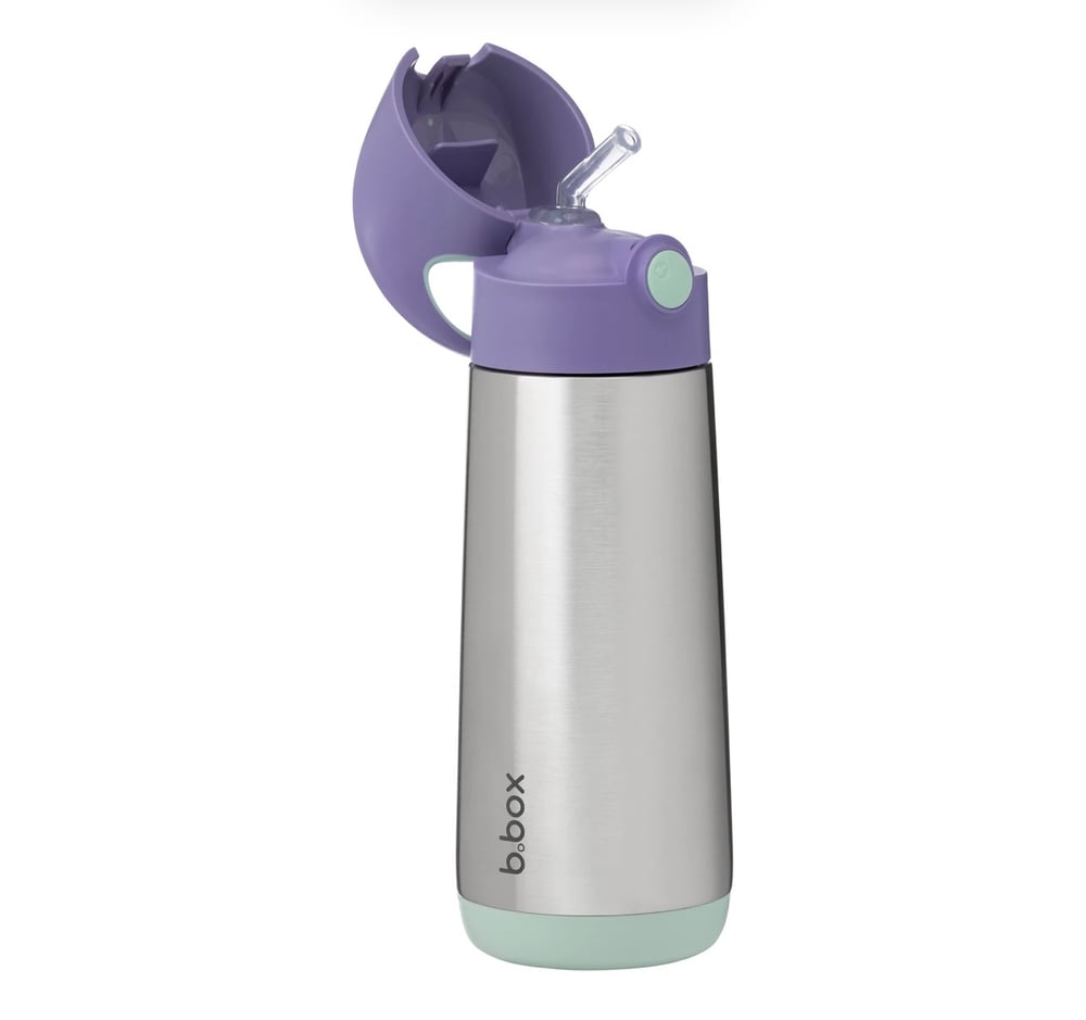 B. Box Insulated Drink Bottle 500mls Lilac Pop