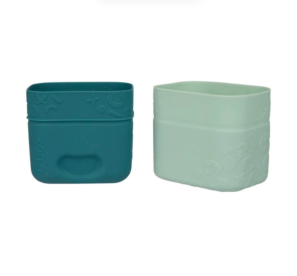 B. Box Silicone Snack Cup Forest