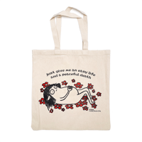 Image 1 of Easy Life, Peaceful Death Tote