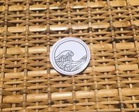Big Wave Waterproof Vinyl Sticker
